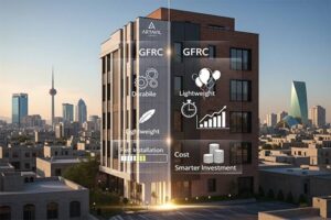 قیمت اجرای نمای gfrc