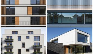 نمای ساختمان ساده و شیک